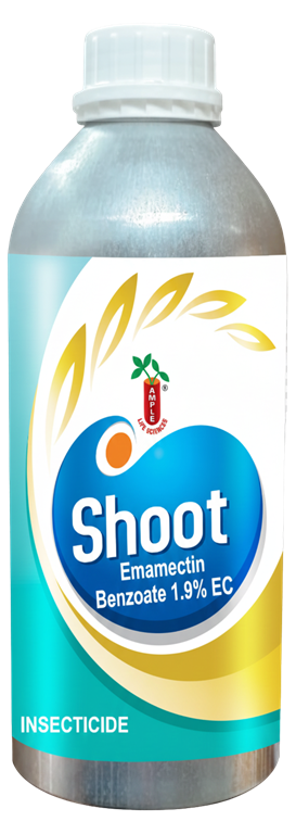Shoot insecticide bottle